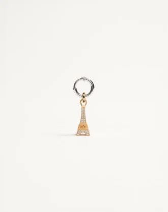 Valentino Garavani Chez Valentino Single Earring In Metal And Swarovski® Crystals