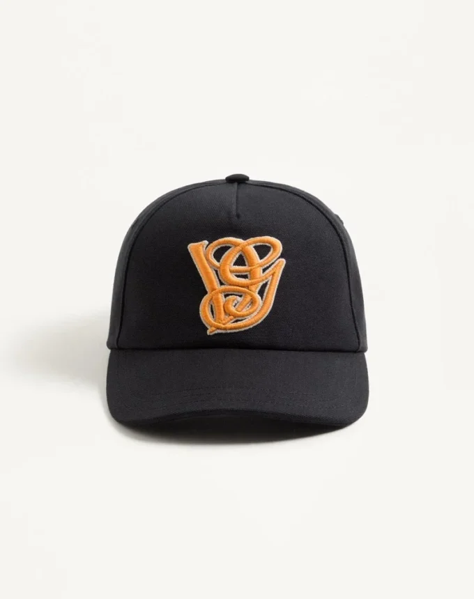 Valentino Garavani Cotton Baseball Cap With Embroidery