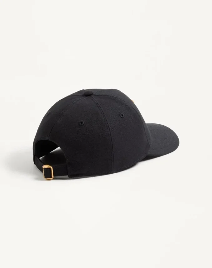 Valentino Garavani Cotton Baseball Cap With Embroidery