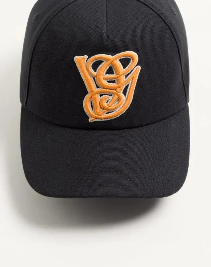 Valentino Garavani Cotton Baseball Cap With Embroidery