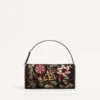 Valentino Garavani DeVain Embroidered Small Shoulder Bag