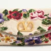 Valentino Garavani DeVain Embroidered Small Shoulder Bag