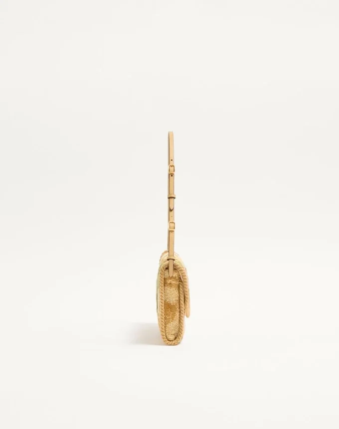 Valentino Garavani DeVain Small Embroidered Shoulder Bag