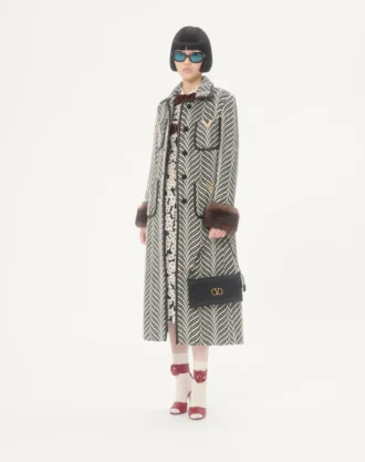 Valentino Garavani DeVain Small Nappa Shoulder Bag