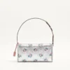 Valentino Garavani DeVain Small Shoulder Bag In Floral Lurex Jacquard Fabric
