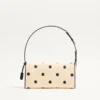 Valentino Garavani DeVain Small Shoulder Bag in Moiré Plus De Pois Fabric