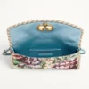 Valentino Garavani DeVain Small Shoulder Bag In Voyage Imaginaire Jacquard Fabric