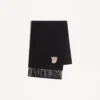 Valentino Garavani Embroidered Wool And Cashmere Scarf