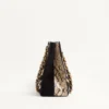 Valentino Garavani Laseine Shopping Bag In Python And Chevron-Patterned Suede