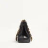 Valentino Garavani Laseine Small Shopping Bag In Chevron-Patterned Nappa Leather