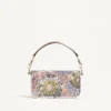 Valentino Garavani Locò Small Embroidered Shoulder Bag With Jewel Logo