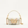 Valentino Garavani Locò Small Embroidered Shoulder Bag With Jewel Logo