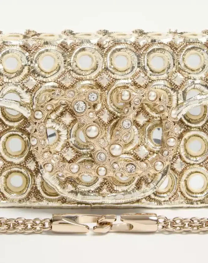 Valentino Garavani Locò Small Shoulder Bag Embroidered With Jewel Logo