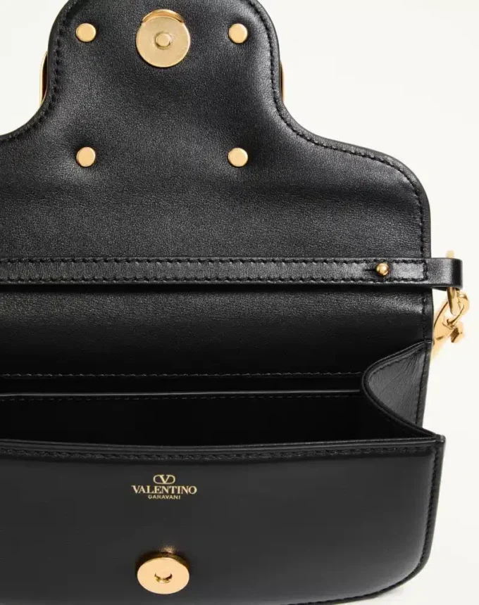 Valentino Garavani Locò Small Shoulder Bag In Calfskin