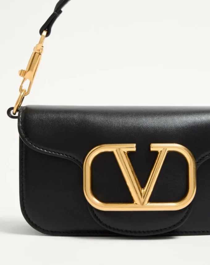Valentino Garavani Locò Small Shoulder Bag In Calfskin