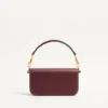 Valentino Garavani Locò Small Shoulder Bag In Calfskin With Jewel Logo
