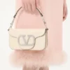 Valentino Garavani Locò Small Shoulder Bag With Jewel Logo Valentino Garavani Locò Small Shoulder Bag With Jewel Logo