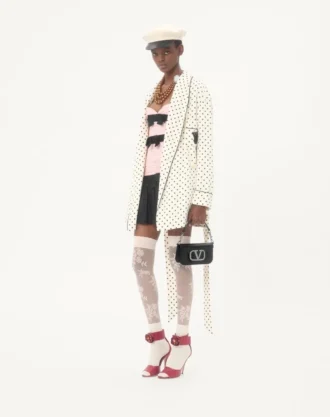 Valentino Garavani Locò Small Shoulder Bag With Jewel Logo