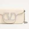 Valentino Garavani Locò Small Shoulder Bag With Jewel Logo Valentino Garavani Locò Small Shoulder Bag With Jewel Logo