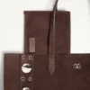 Valentino Garavani Medium Nellcôte Suede Shopping Bag