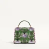 Valentino Garavani Mini Vsling Embroidered Handbag With Jewel Logo
