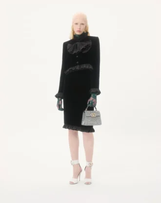 Valentino Garavani Mini Vsling Handbag With Rhinestones And Jewel Logo