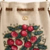 Valentino Garavani Nellcôte Alice Embroidered Bag With Fringes
