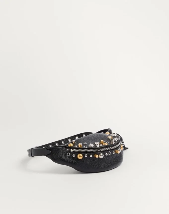 Valentino Garavani Nellcôte Belt Bag In Grainy Calfskin