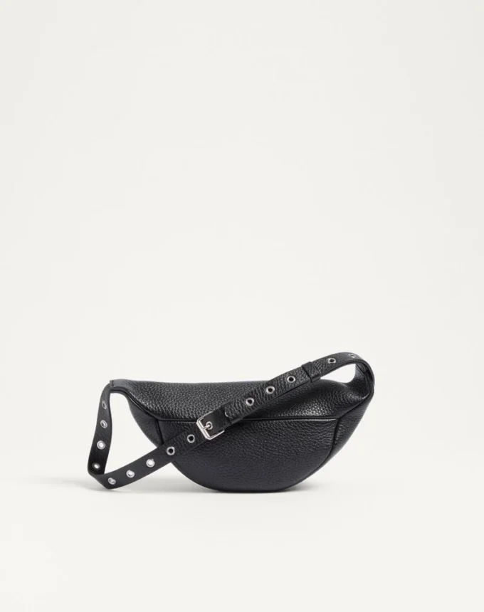 Valentino Garavani Nellcôte Belt Bag In Grainy Calfskin