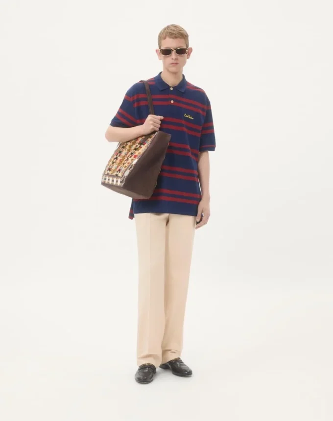 Valentino Garavani Nellcôte Large Embroidered Shopping Bag