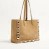 Valentino Garavani Nellcôte Large Suede Shopping Bag