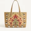 Valentino Garavani Nellcôte Medium Shopping Bag In Jacquard Fabric