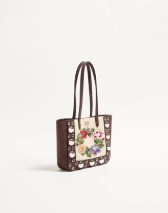 Valentino Garavani Nellcôte Mini Embroidered Shopping Bag