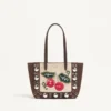 Valentino Garavani Nellcôte Mini Embroidered Shopping Bag