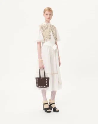 Valentino Garavani Nellcôte Mini Suede Shopping Bag