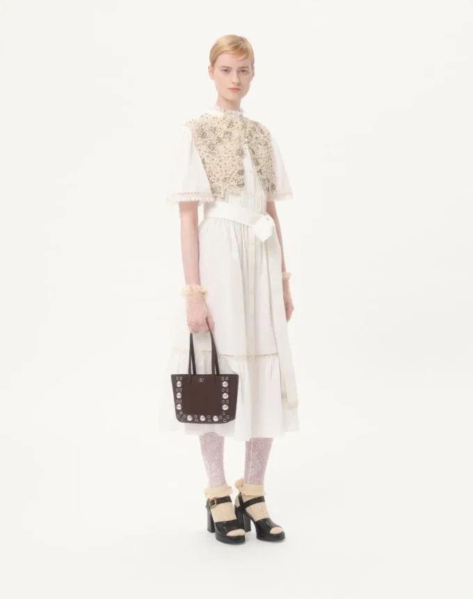 Valentino Garavani Nellcôte Mini Suede Shopping Bag