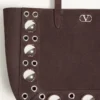 Valentino Garavani Nellcôte Mini Suede Shopping Bag
