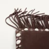 Valentino Garavani Nellcôte Small Shoulder Bag In Suede With Fringes