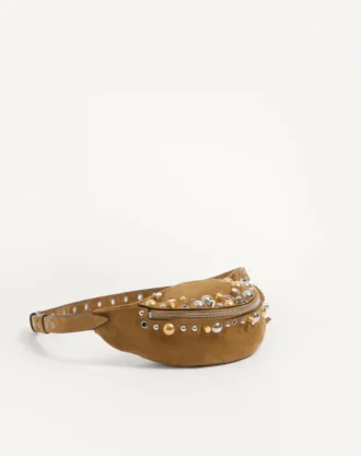 Valentino Garavani Nellcôte Suede Belt Bag