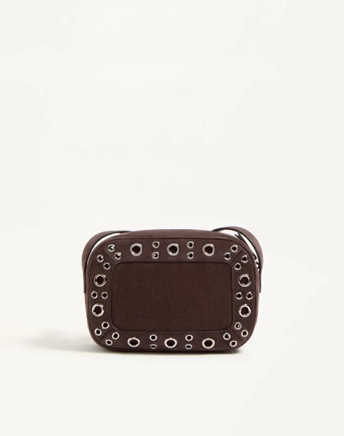 Valentino Garavani Nellcôte Suede Shoulder Bag