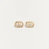 Valentino Garavani Ovalette Metal Earrings