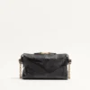 Valentino Garavani Panthea Small Shoulder Bag In Nappa Leather With A Chevron Pattern