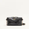 Valentino Garavani Panthea Small Shoulder Bag In Nappa Leather With A Chevron Pattern