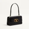 Valentino Garavani Vain Bag With Handle In Shiny Calfskin