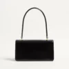 Valentino Garavani Vain Bag With Handle In Shiny Calfskin