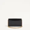 Valentino Garavani Vain Clutch Bag In Shiny Calfskin Valentino Garavani Vain Clutch Bag In Shiny Calfskin