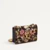 Valentino Garavani Vain Embroidered Shoulder Bag