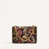 Valentino Garavani Vain Embroidered Shoulder Bag