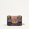 Valentino Garavani Vain Embroidered Shoulder Bag