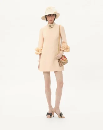 Valentino Garavani Vain Small Embroidered Shoulder Bag